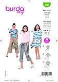  Burda 6111 Schnittmuster Bluse und Kleid (Damen, Gr. 34-44) Level 1 super Easy