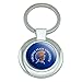 GRAPHICS & MORE Virginia State University Primary Logo Keychain Classy Round Chrome Plated Metal