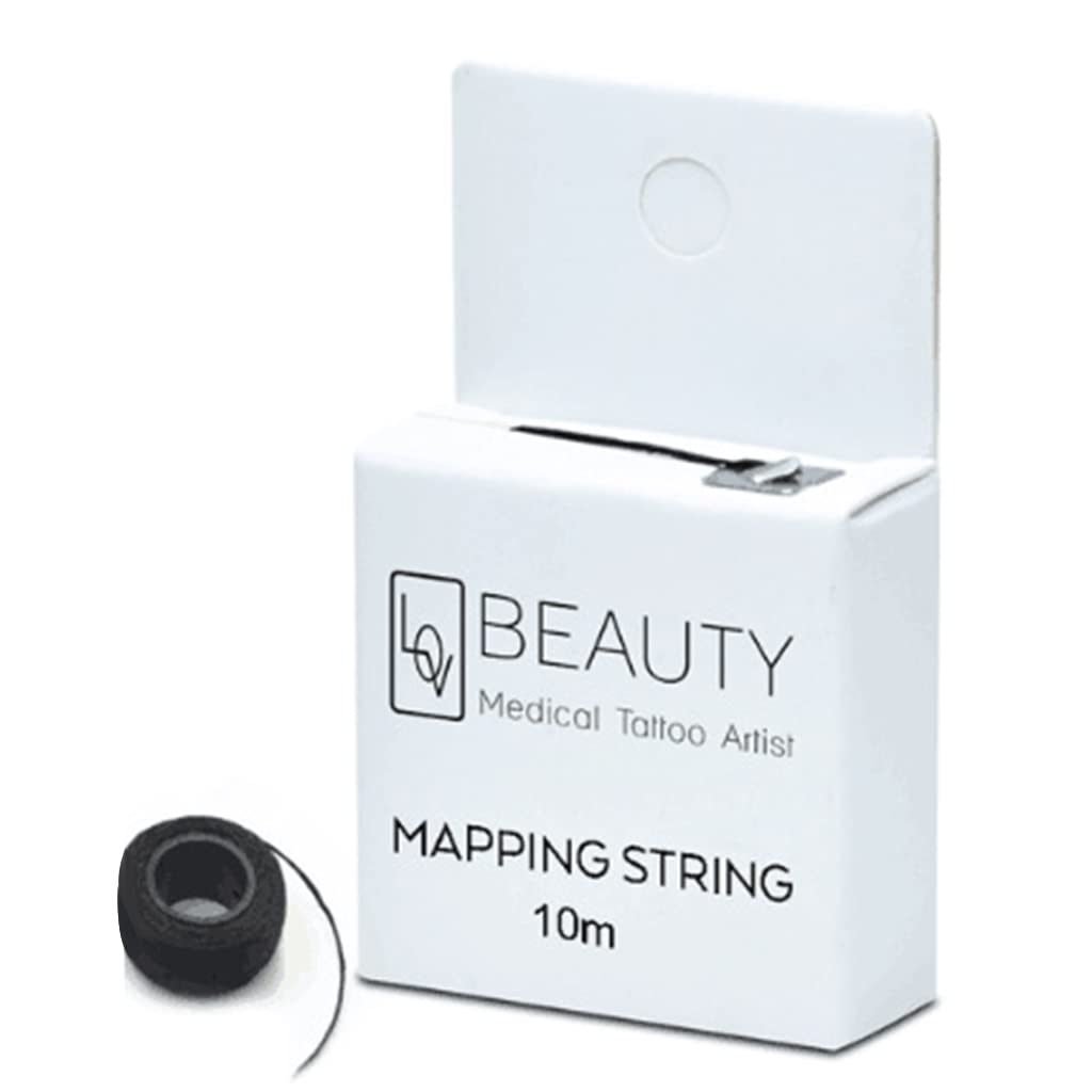 32ft Brow Mapping String In A Sealed Box Charcoal Finest Wire 10m Accuracy Of Supplies