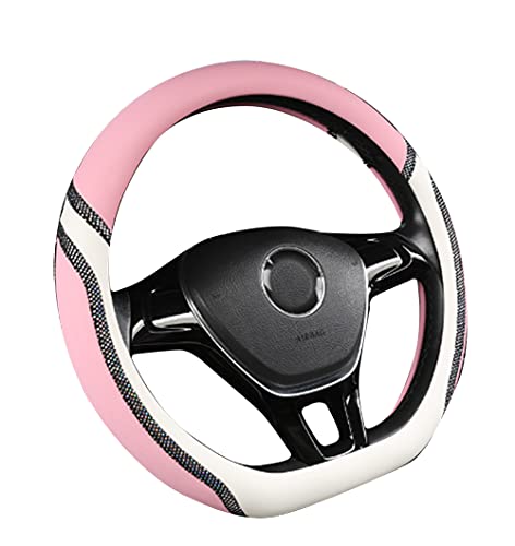 Housse de volant en forme de D avec strass à fond plat pour femme Rose Cover