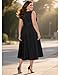Pinup Fashion Wedding Guest Dresses Plus Size Black 2025 Women Cocktail Semi Formal Wrap V Neck High Low Party Dress 16W