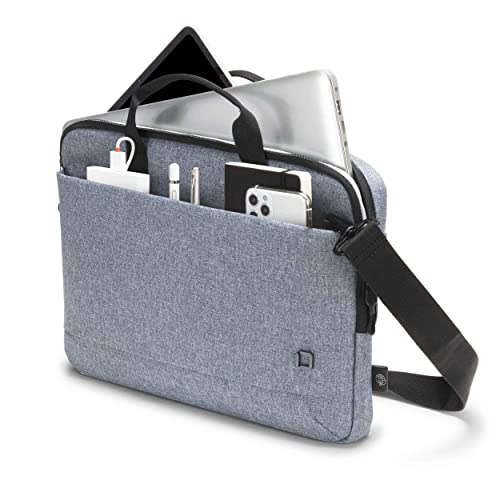 DICOTA - Mobile Accessories ECO Slim Case Motion 12-13.3 Inch Blue Denim, Gray - Image 3
