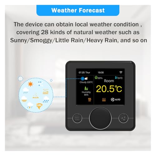 Thermostat WiFi pour Maison Connectée : Gérez Votre Chauffage au Sol Idéal - 6