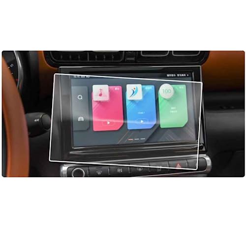 Film de protection en verre trempé de navigation GPS pour les trajets en Citroën C4 Aircross 2019