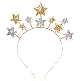 GLBCC Star Headband Christmas Hairband Cute Stars Hair Hoop Xmas Hair Accessories Happy New Year Eve