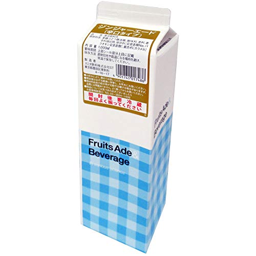 スミダ飲料 ジンジャーエード 1000ml