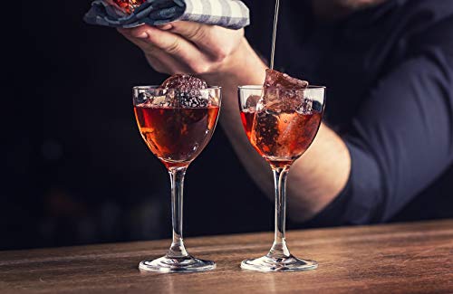 Nick And Nora Coupe Cocktail Glasses - Handblown Small Plain Vintage Coupe Glass To Serve A Manhattan, Martini, Aperitif, Algonquin, Or Port Wine, 5-Ounce (Plain, 4) #TOP2