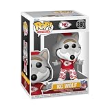 Funko Pop! NFL Mascots: Chiefs - K.C. Wolf - NFL Mascots and Marks - Collectable Vinyl Figure - Gift Idea - Official Merchandise - Toys for Kids & Adults - Sports Fans - Model Figure for Collectors