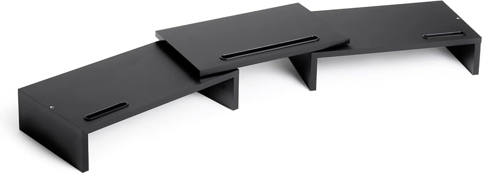 Hixingo Monitorständer Aus Holz - Bildschirmerhöhung Für Bessere Ergonomie