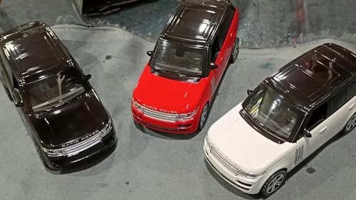 Image of Metal Pull Back Diecast Car SUV 1:32 Range Rover Pull Back Car Model with Sound Light Boys Gifts Toys for Kids【Pack of 1】,multicolor