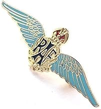 MOD Approved RAF Royal Air Force Sweetheart Wings Blue Enamelled Pin Badge