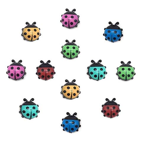 JMAF Ladybug Refrigerator Magnets Set Cover