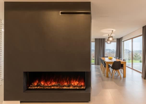 AMS Fireplace | Modern Flames | 56" Landscape | Pro Multi-Sided | Built in | SKU : LPM-5616