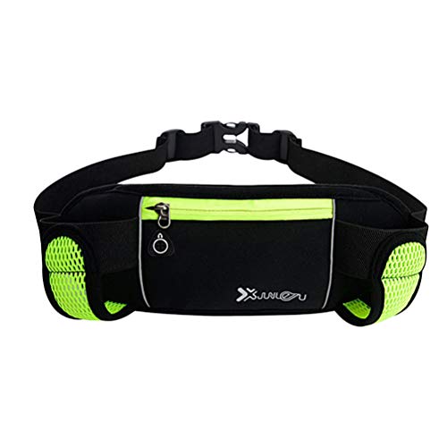 Preisvergleich Produktbild LIOOBO Outdoor-Sporttaschen Fitness Multifunktions-Wasserflasche Gürteltasche personalisierte Lauf Handy-Taschen (grün)