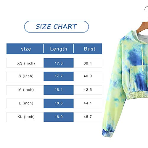 Calla Dream Hoodies For Women Cute Tie Dye Long Sleeve Fashion Sweatshirts Women's Pullover Girls Hoodies Green #TOP6