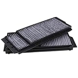 1Pair Cabin Air Filter BP4K-61-J6X Compatible For Mazda 5 2006-2010 / Mazda 3 2004-2009 BP4K-61-J6X