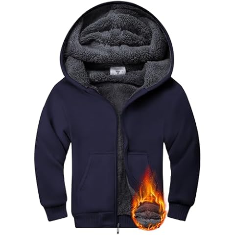 Boys Sherpa Lined Zip Up Hoodie by onedog Cover