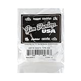 Dunlop 9001R White Plastic Thumbpicks, Small, 12/Bag