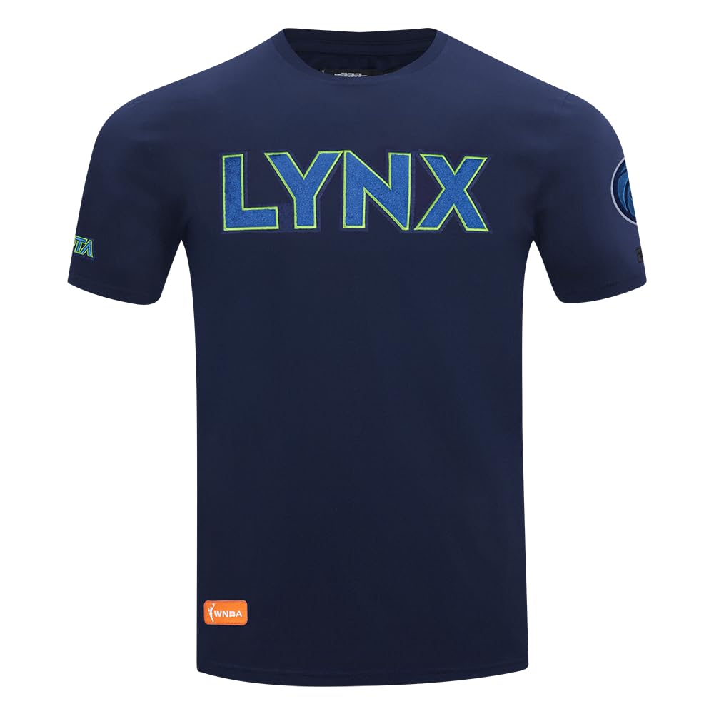 Pro Standard WNBA Mens Mens WNBA Classic Chenille Cotton Short Sleeve Tee