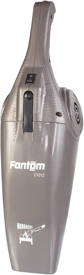 Fantom C1012 Mangalcı Araç Tipi Elektrikli Süpürge 80 Wattage, Bulut Gri