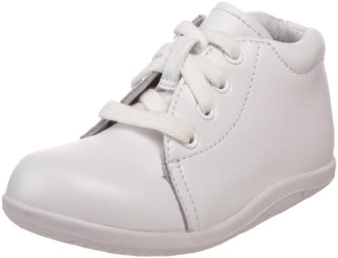 Stride Rite baby girls Srt Elliot boots, White, 6 X-Wide Infant US