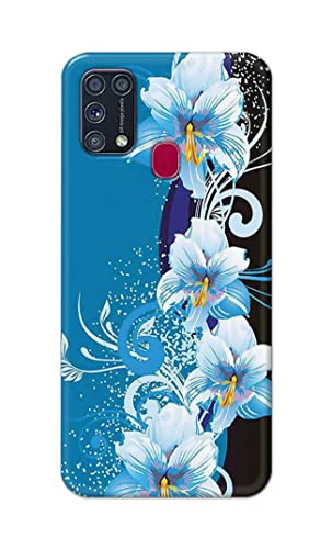Image of PRINTFIDAA Beautiful Floral Design Printed Designer Hard Case for Samsung Galaxy M31 / Samsung F41 / Samsung M21s / Samsung M31 Prime Back Cover -(e) RPM1006
