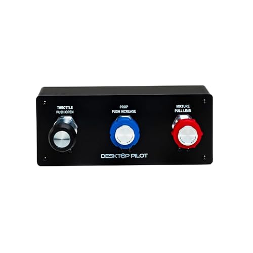 Desktop Pilot - TPM Throttle Box – Upgraded V2 for Flight Simulators