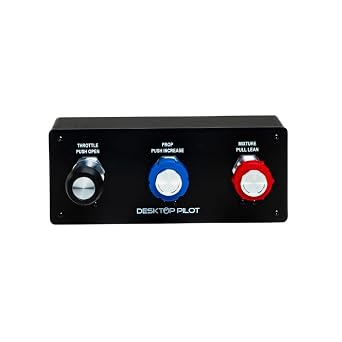 Desktop Pilot - TPM Throttle Box Upgraded V2 for Flight Simulators
