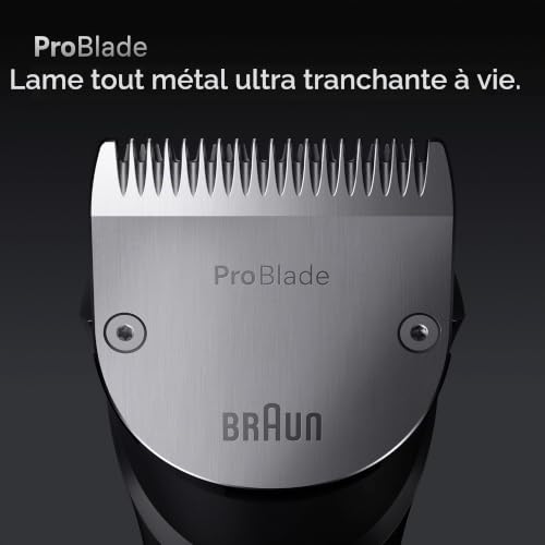 Braun Kit de rasage tout-en-un pour homme, série 9 AIO 9530, barbe, visage, nez, tondeuse à oreilles, tondeuse à cheveux, coiffure corporelle et aménagement paysager – vue 4