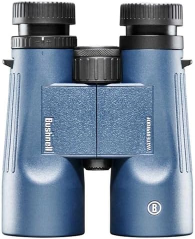 Bushnell H2O 8x42mm Binoculars, Waterproof and Fogproof Binoculars for Boating, Hiking, and Camping, Multi Blue - View 8