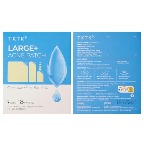 TKTK Large Pimple Patches (7 Sizes, 126 Count) — view 8