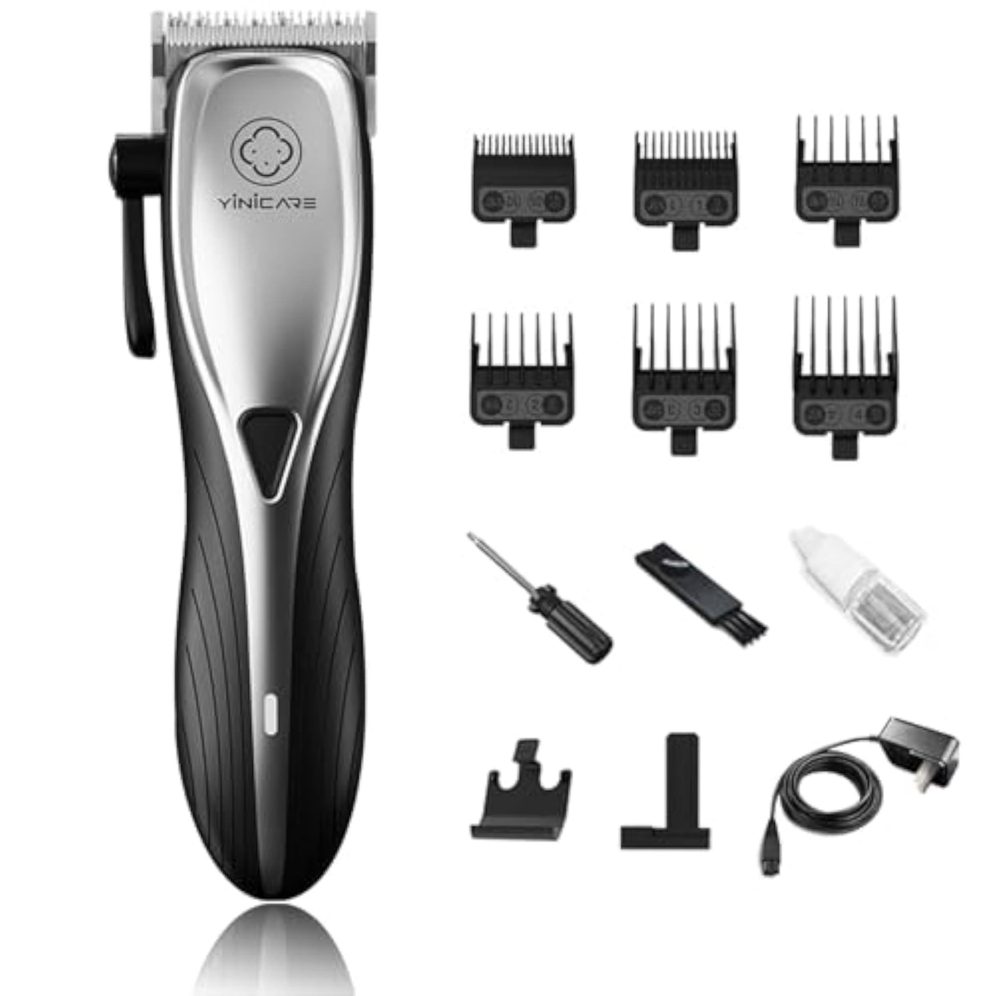Professional Cord/Cordless Electric Hair Clippers for Men