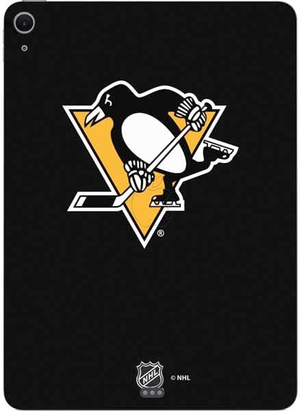 Skinit Decal Tablet Skin Compatible with iPad Air 11in (2024-2025) - Officially Licensed NHL Pittsburgh Penguins Solid Background Design