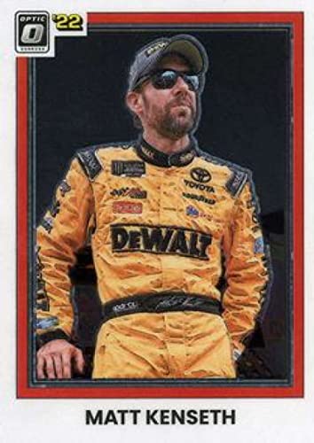 2022 Donruss Optic #95 Matt Kenseth Official NASCAR Racing Card in Raw (NM or Better) Condition