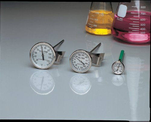 Bimetal Thermom, 2 in Dial, 50 to 500F