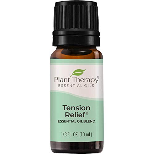 Plant Therapy Tension Relief Essential Oil Blend 10 Ml (1/3 Oz) 100% Pure, Undiluted, Therapeutic Grade #TOP6