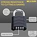 KEZZON Combination Padlock, Outdoor Combo Lock 2.2