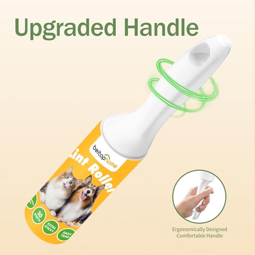 Image of Mini Lint Roller 4 Pack for Pet Hair, 200 Sheets Total