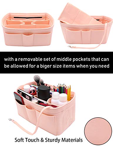 Lexsion Felt Insert Bag Organizer Bag In Bag For Handbag Purse Organizer Fits Speedy Neverful #TOP2