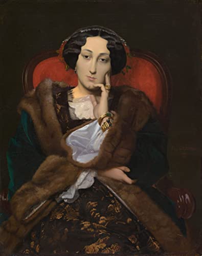 Affiches et gravures portrait de femme Jean Léon Gérôme toile moderne peinture salon 60x90