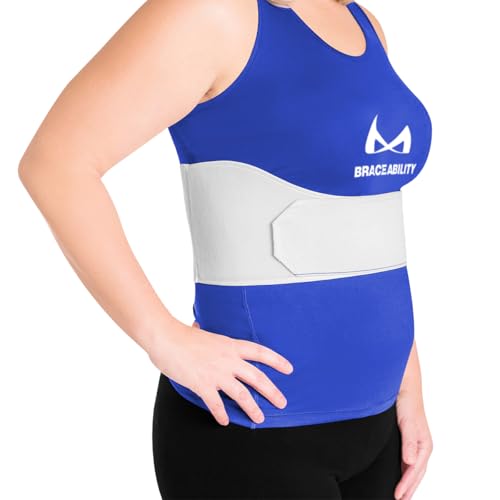 BraceAbility Rib Injury Binder Belt - Universal Brace for...