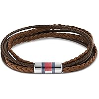Tommy Hilfiger Jewelry Pulsera de piel para Hombre Marrón - 2790425