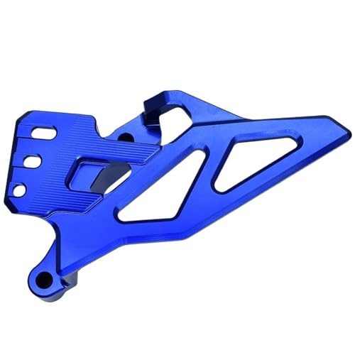 Kettenradabdeckung Kettenradabdeckung Kettenschutz Schutz Passend für Yamaha YZ450F WR450F 50TH YZ450FX YZF WR 450 2024 CNC-Zubehör Motorrad-Kettenschutz(Blue)