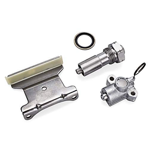 PUENGSI Replace 12680750 9-4201S 9-4201SX Engine Timing Chain Kit Tensioner Crank Sprocket Shaft Sprocket Guide Rail fit for Buick Chevy Pontiac SAAB Saturn 2.0L 2.2L 2.4L 3.0L - Thumbnail 7