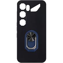 Case and Ring Holder for Nubia Neo 5 GT 5G - Black+Blue