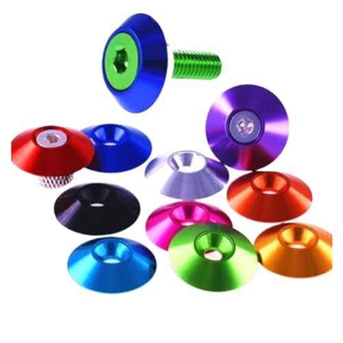 MKXPbgC 5`10 M4 M5 M6 M8 A~ JtMP^tbgwbhlW ^~`atbV[(Light Blue,M4 10pcs)