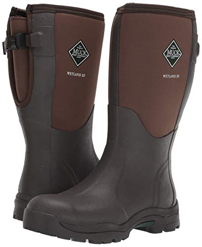 Muck Boot Women's Wetland Calf Snow Boot, Brown, 9 Medium/Wide Shaft Us #TOP6