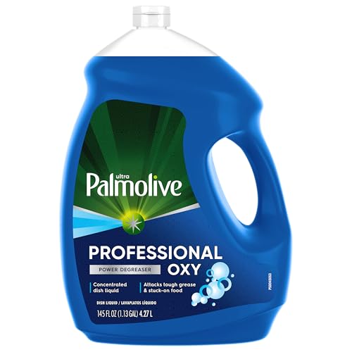 Palmolive Professional Dishwashing Liquid Dish Soap, Oxy Power Degreaser, 145 fl oz, Pack of 4 - Image 9