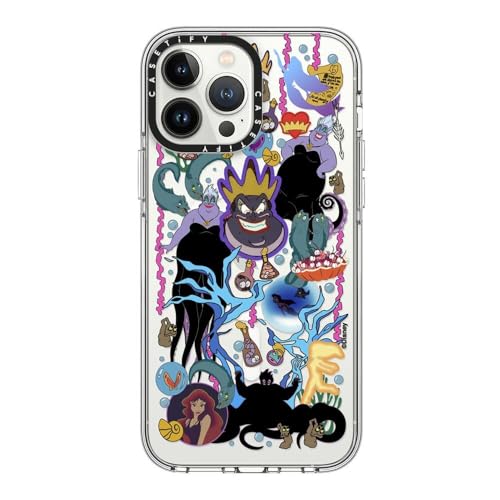 Coque iPhone 13 Pro Max MagSafe transparente CASETiFY Ursula Disney