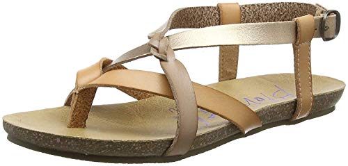 Blowfish Women's Granola Blonde/Pearl Rose Gold/Blush Dyecut (7.5)